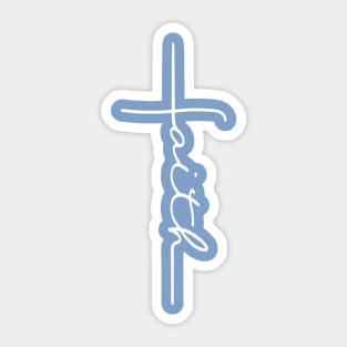 Faith Cross Sticker